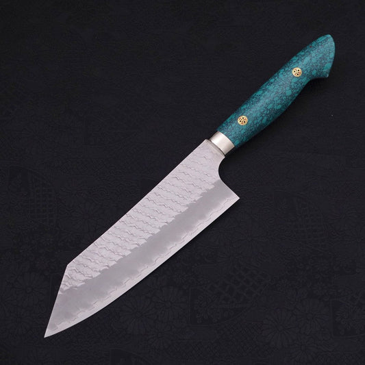 Bunka SG-2 Tsuchime Turquoise Green Handle 170mm