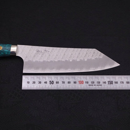 Bunka SG-2 Tsuchime Turquoise Green Handle 170mm
