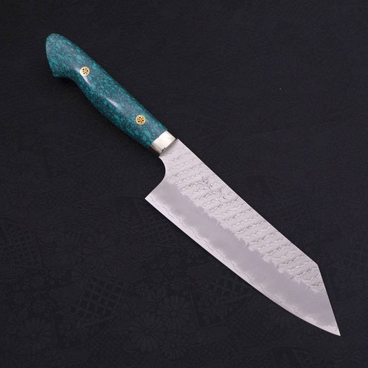 Bunka SG-2 Tsuchime Turquoise Green Handle 170mm