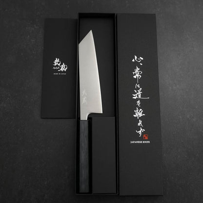 Bunka SLD Polished Dark Blue Urushi Handle 170mm