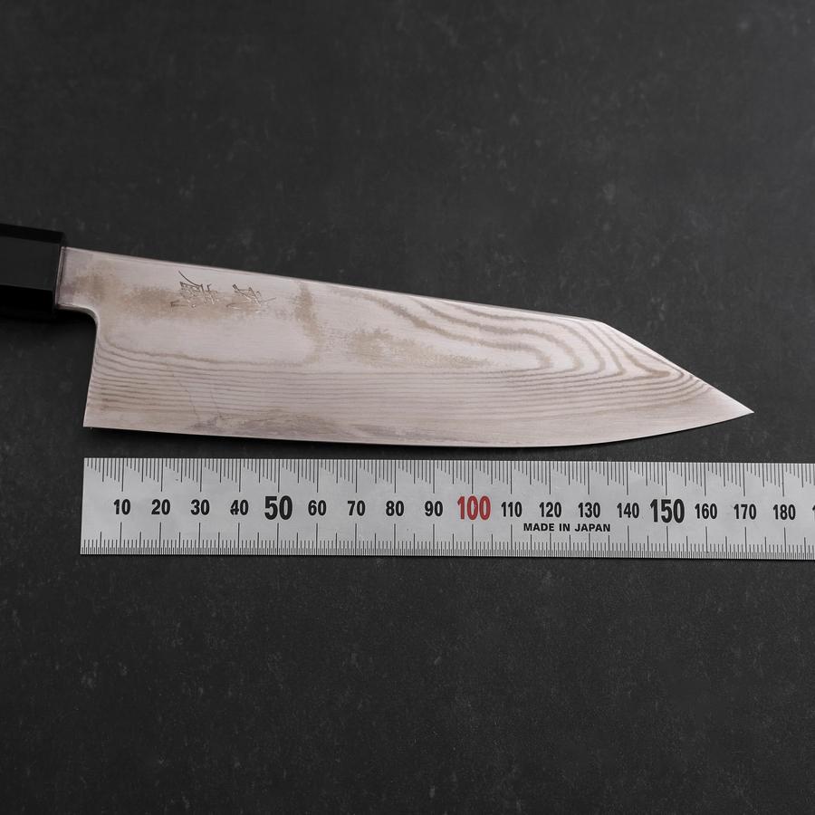 Bunka Silver Steel #3 Damascus Buffalo Wenge Handle 170mm