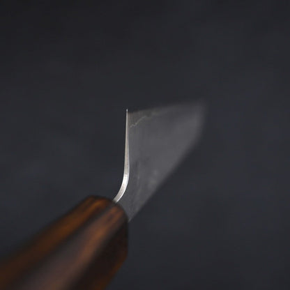 Bunka Silver Steel #3 Nashiji Sumi Urushi Handle 170mm