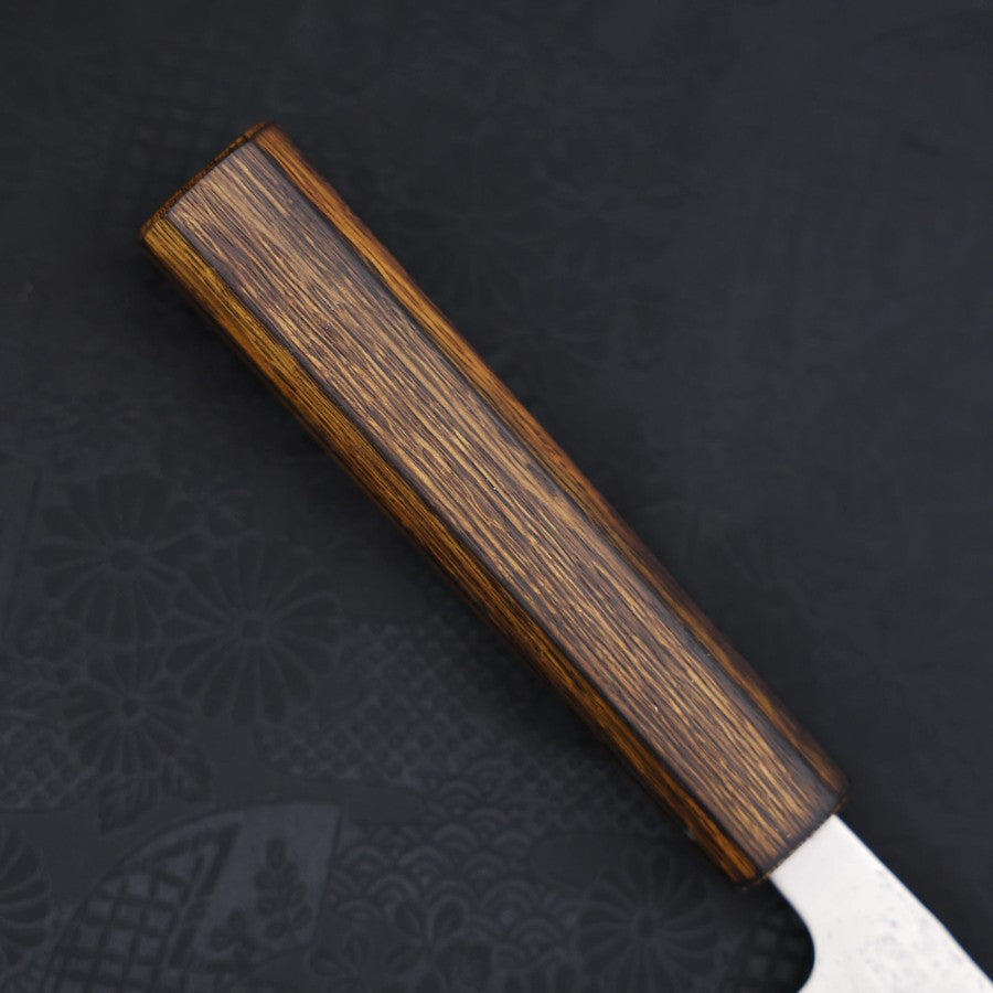 Bunka Silver Steel #3 Nashiji Sumi Urushi Handle 170mm