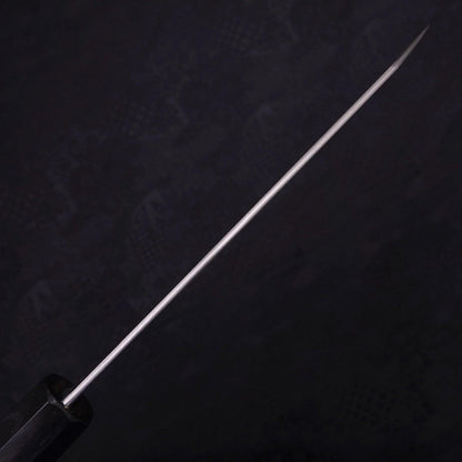 Bunka Silver Steel #3 Nickel Damascus Buffalo Ebony Handle 170mm