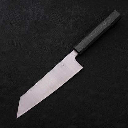 Bunka Silver Steel #3 Polished Green Urushi Handle 170mm