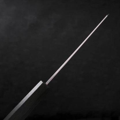 Bunka Silver Steel #3 Polished Green Urushi Handle 170mm