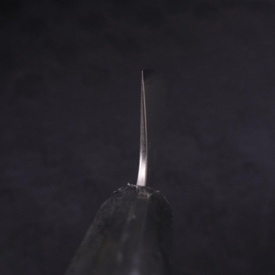 Bunka Silver Steel #3 Polished Ocean Black Handle 170mm