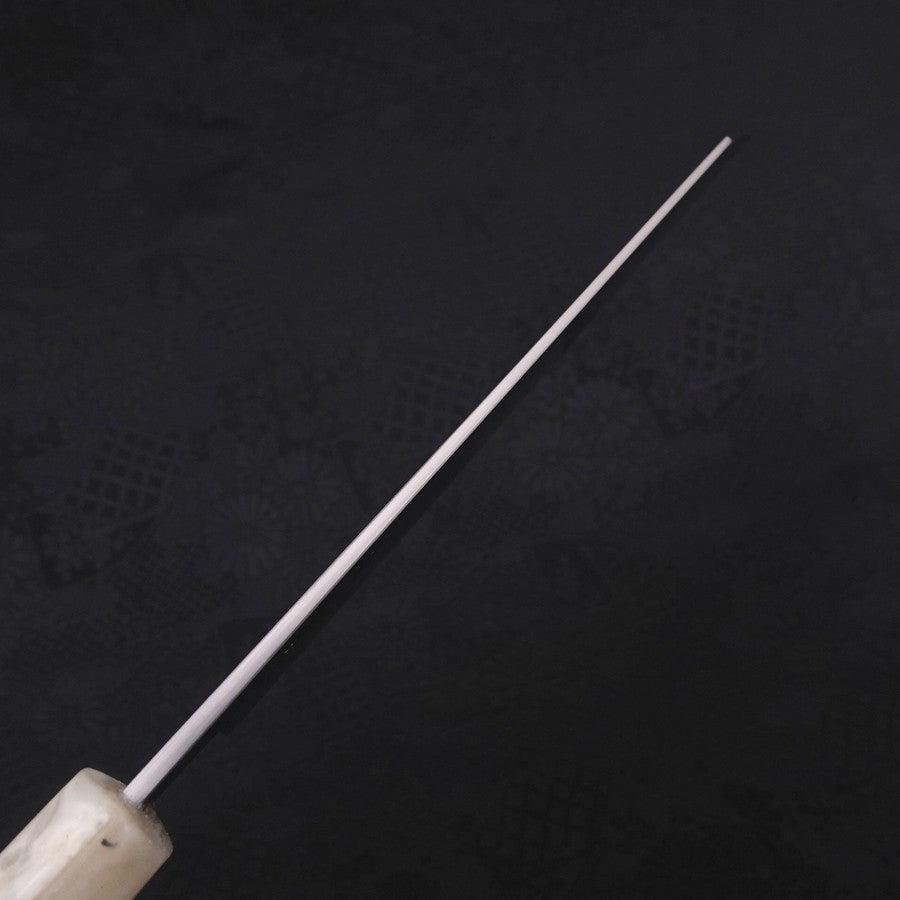 Bunka Silver Steel #3 Polished Ocean White Handle 170mm