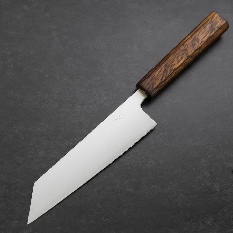 Bunka Silver Steel #3 Polished Sumi Urushi Handle 170mm