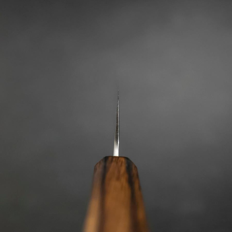 Bunka Silver Steel #3 Polished Sumi Urushi Handle 170mm