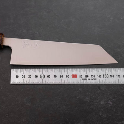 Bunka Silver Steel #3 Polished Sumi Urushi Handle 170mm