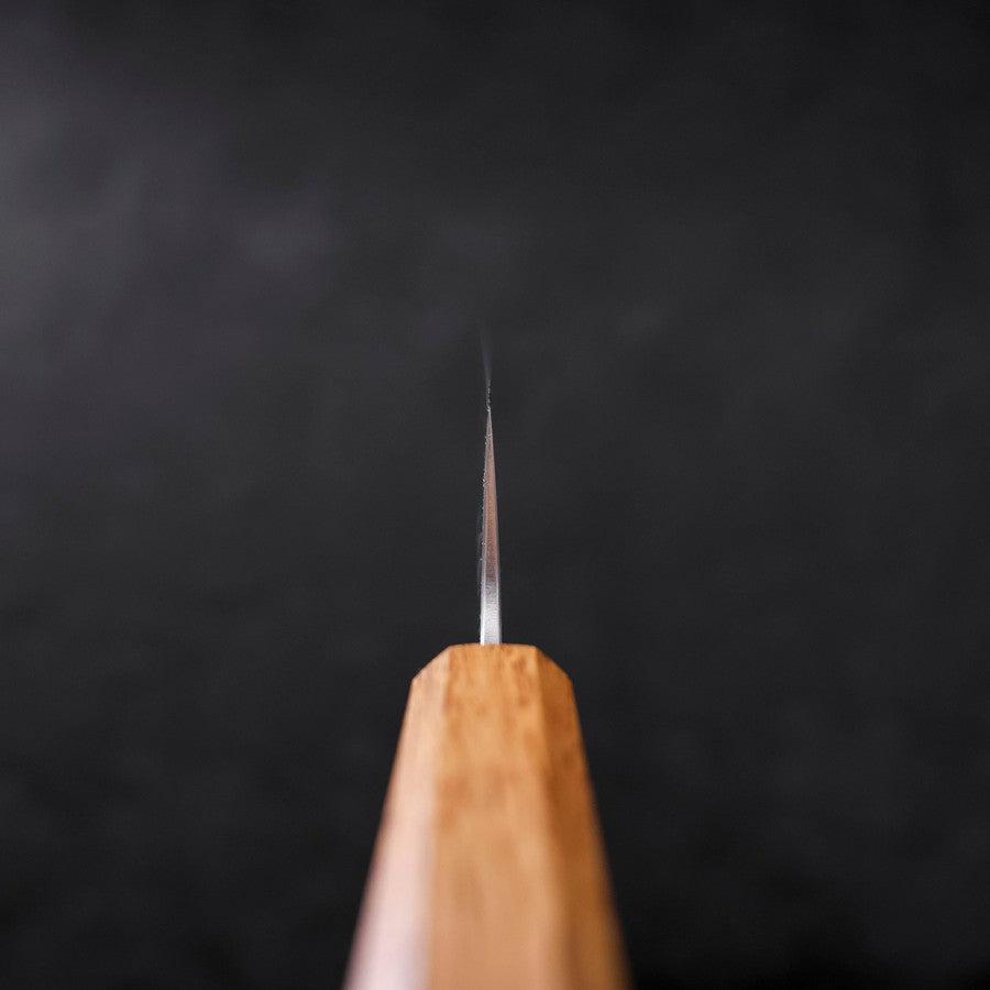 Bunka Silver Steel #3 Polished Yaki Urushi Handle 170mm