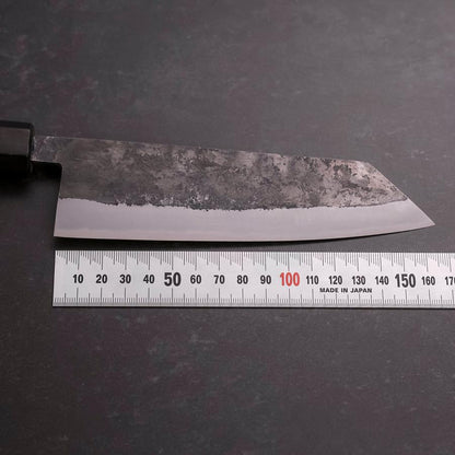 Bunka Stainless Clad Blue Steel #2 Kurouchi Walnut Handle 165mm