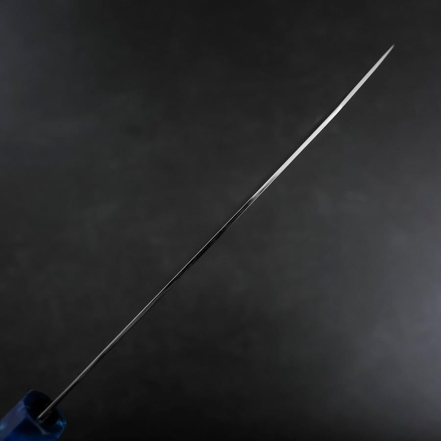 Bunka VG-10 Damascus Blue Birch Handle 180mm