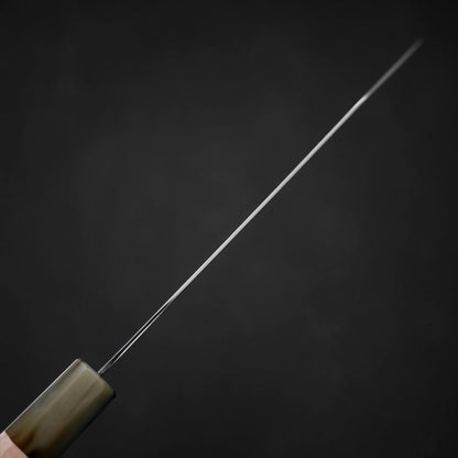 Bunka VG-10 Damascus Buffalo Light Pink Maple Handle 180mm