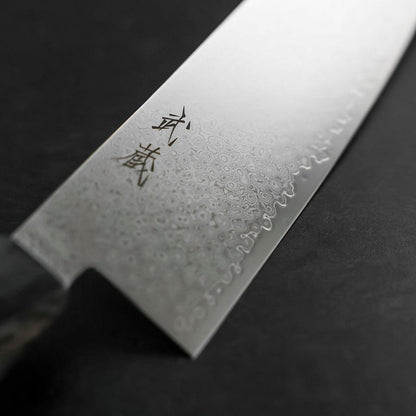 Bunka VG-10 Damascus Gray Birch Handle 180mm