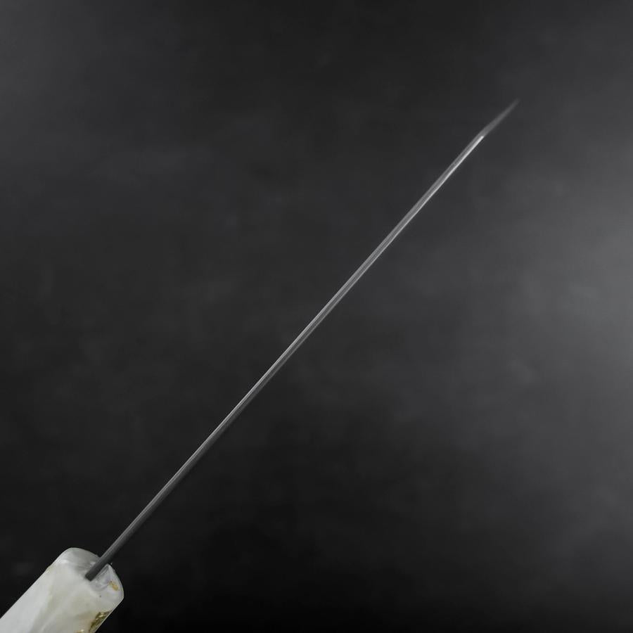 Bunka VG-10 Damascus Ocean White Black Gold Handle 165mm