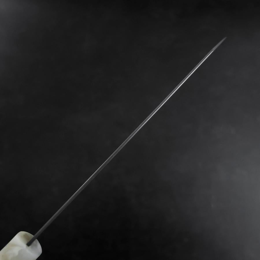 Bunka VG-10 Damascus Ocean White Blue Handle 180mm