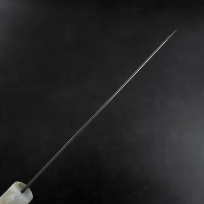 Bunka VG-10 Damascus Ocean White Blue Handle 180mm