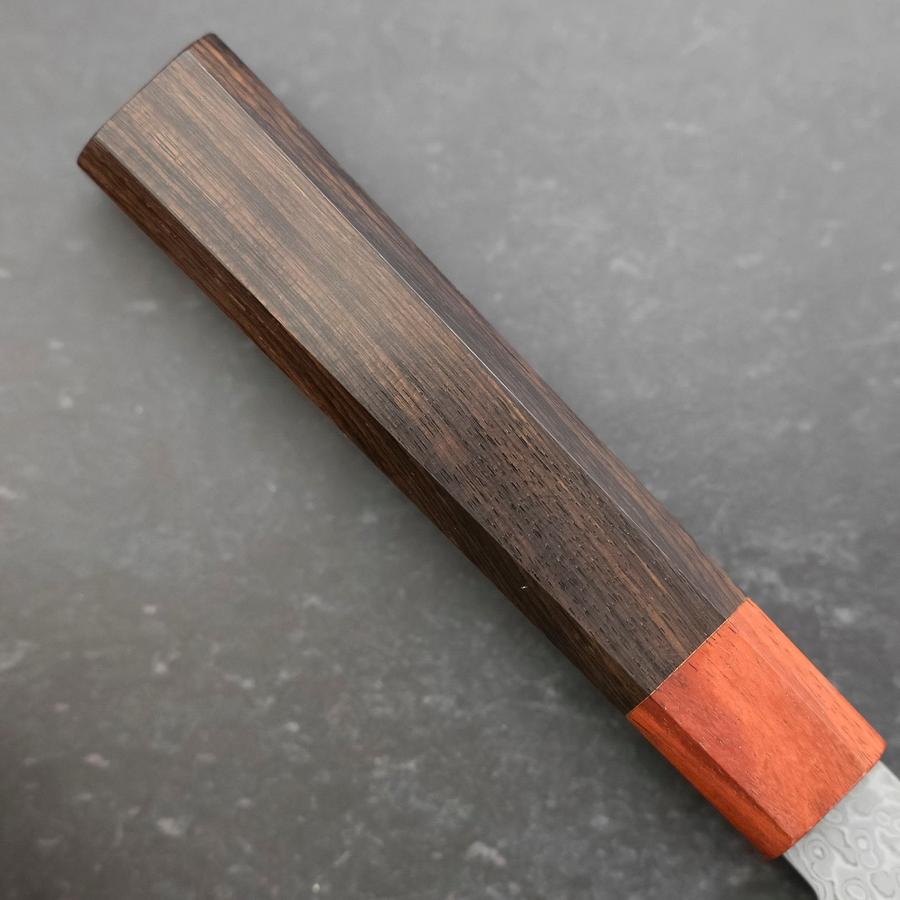 Bunka VG-10 Damascus Shitan Ebony Handle 180mm