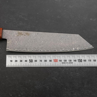 Bunka VG-10 Damascus Shitan Ebony Handle 180mm