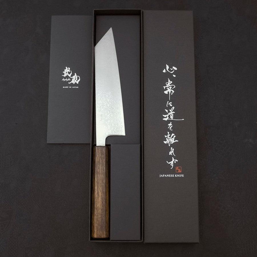 Bunka VG-10 Damascus Sumi Urushi Handle 170mm