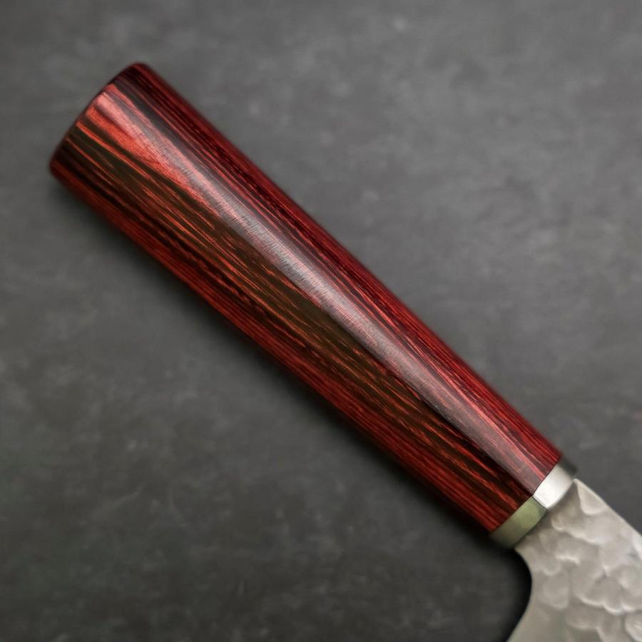 Bunka VG-10 Tsuchime Cherry Red Handle 165mm