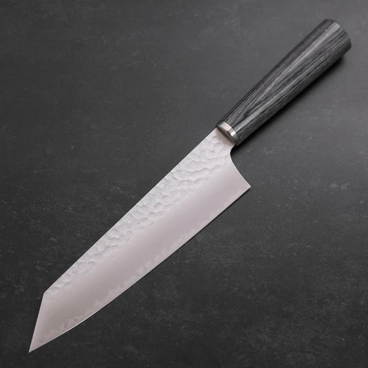 Bunka VG-10 Tsuchime Oval Charcoal Handle 180mm