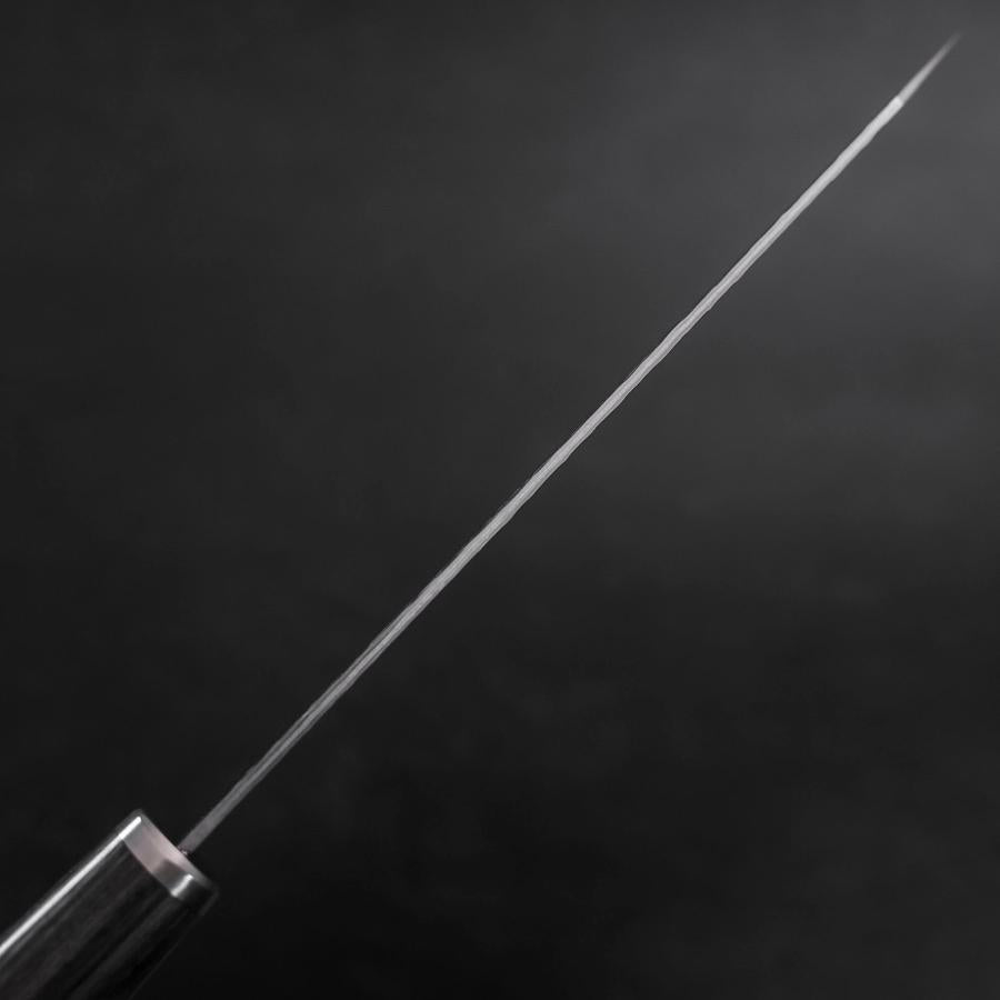 Bunka VG-10 Tsuchime Oval Charcoal Handle 180mm