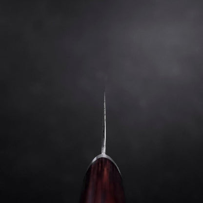 Bunka VG-10 Tsuchime Oval Mahogany Handle 180mm