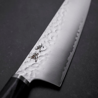 Bunka VG-10 Tsuchime Oval Purple Handle 180mm