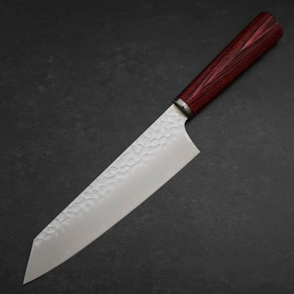 Bunka VG-10 Tsuchime Oval Red Handle 180mm