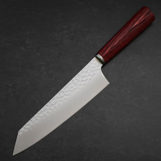 Bunka VG-10 Tsuchime Oval Red Handle 180mm