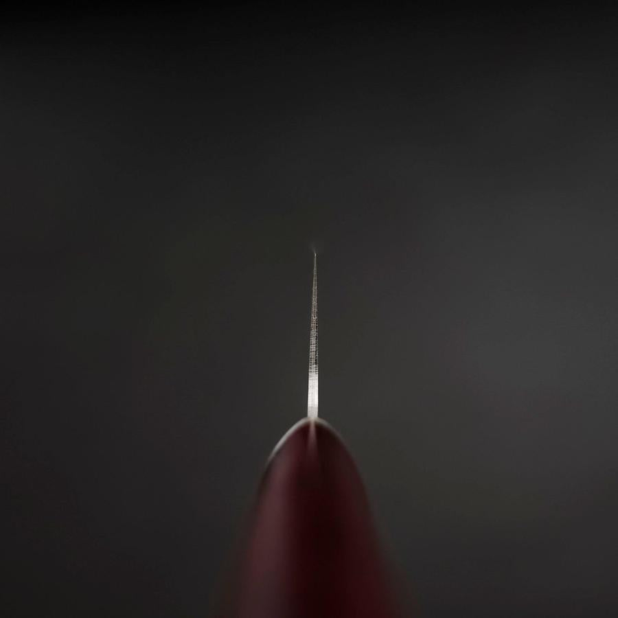 Bunka VG-10 Tsuchime Oval Red Handle 180mm