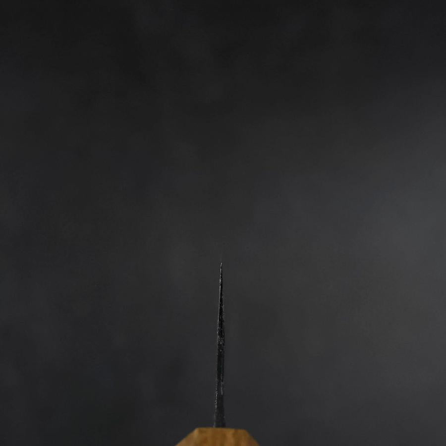 Bunka White Steel #2 Kurouchi Oak Handle 190mm