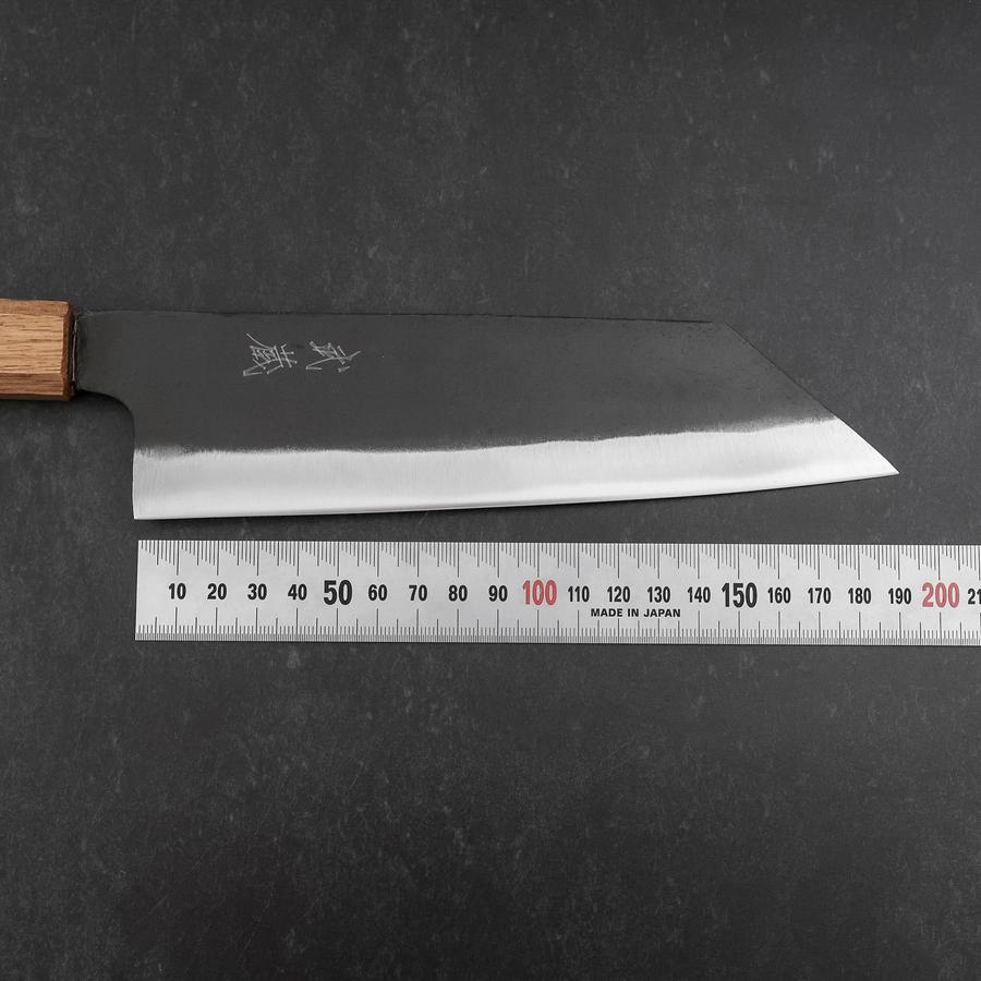 Bunka White Steel #2 Kurouchi Oak Handle 190mm