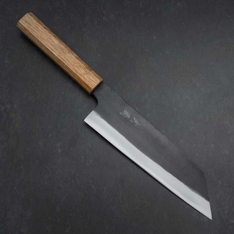 Bunka White Steel #2 Kurouchi Oak Handle 190mm
