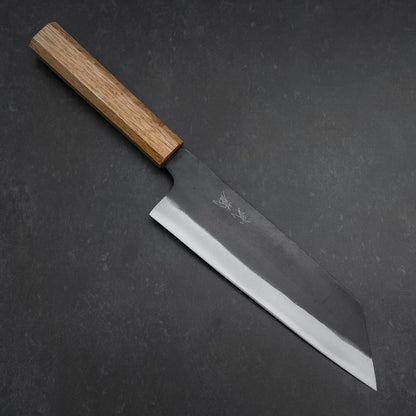 Bunka White Steel #2 Kurouchi Oak Handle 190mm