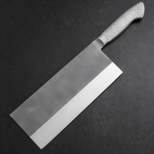 Chinese Cleaver AUS-8 Nashiji Western Stainless Handle 205mm