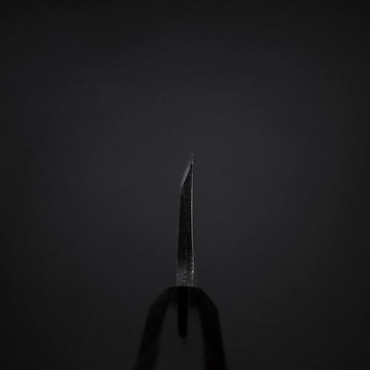 Deba Blue Steel #2 Kurouchi Chokin Dragon Buffalo Ebony Handle 150mm