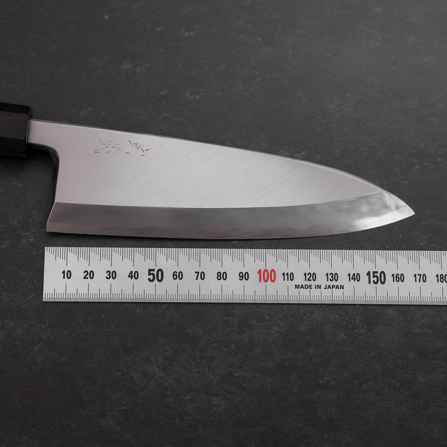 Deba Blue Steel #1 Hon-Kasumi Buffalo Teak Handle 165mm