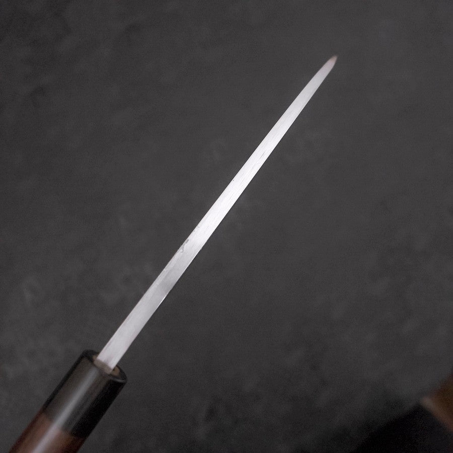 Deba Blue Steel #2 Damascus Shitan Handle 180mm