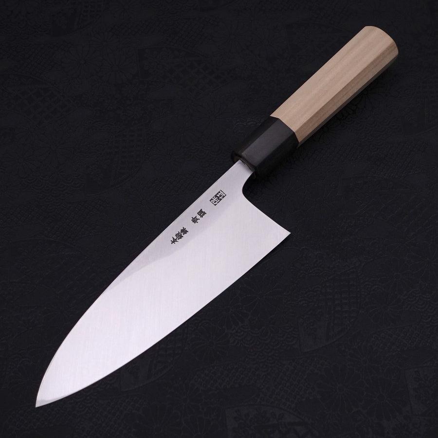Deba Blue Steel #2 Kasumi Buffalo Magnolia Handle 165mm