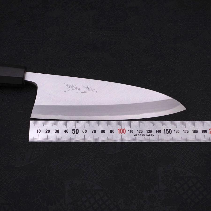 Deba Blue Steel #2 Kasumi Buffalo Magnolia Handle 165mm