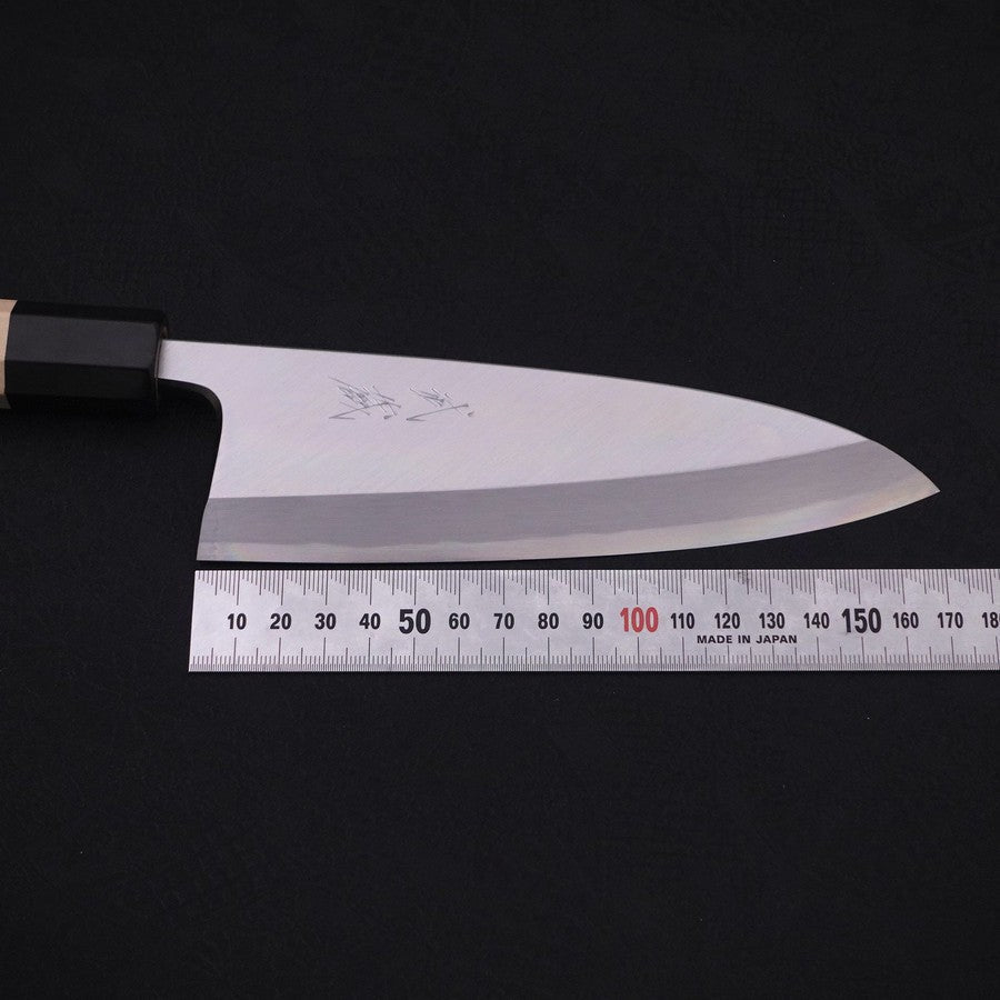 Deba Blue Steel #2 Kasumi Buffalo Magnolia Handle 180mm