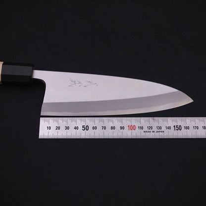 Deba Blue Steel #2 Kasumi Buffalo Magnolia Handle 180mm