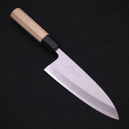 Deba Blue Steel #2 Kasumi Buffalo Magnolia Handle 180mm