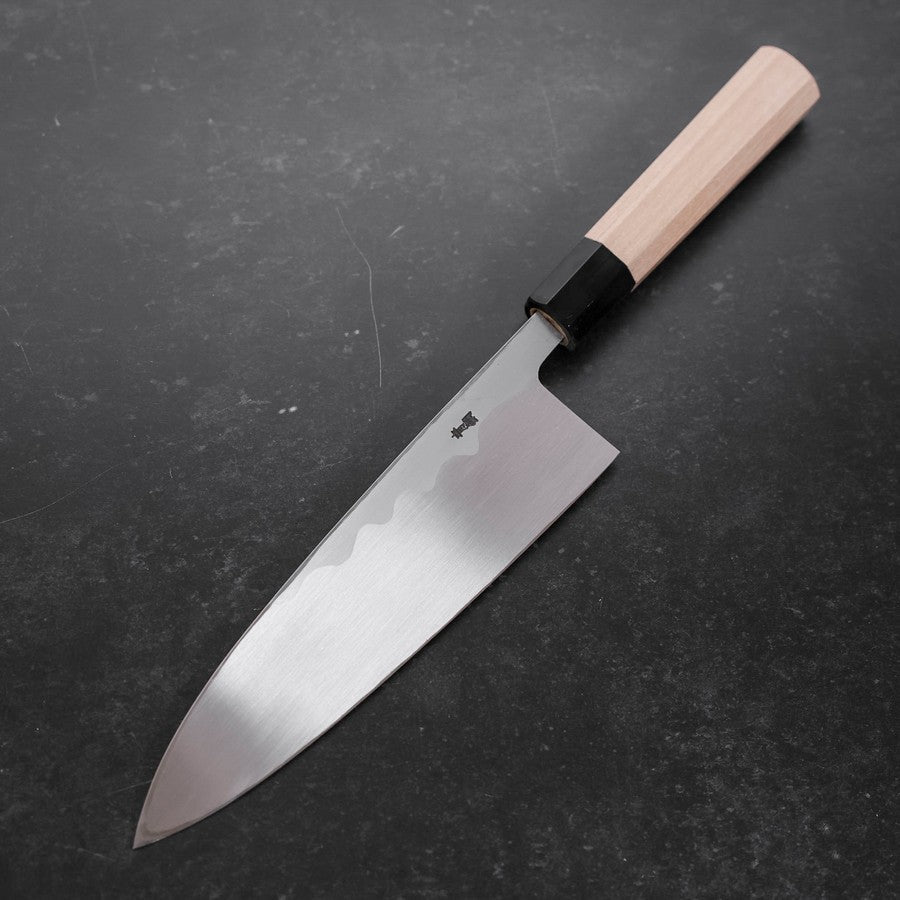 Deba Blue Steel #2 Kasumi Buffalo Magnolia Handle 210mm
