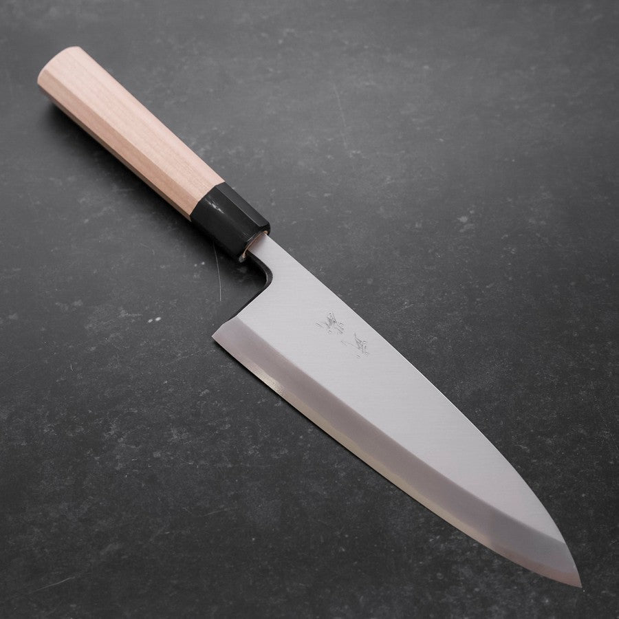 Deba Blue Steel #2 Kasumi Buffalo Magnolia Handle 210mm