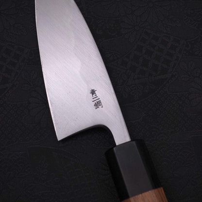 Deba Blue Steel #2 Kasumi Walnut Handle 120mm